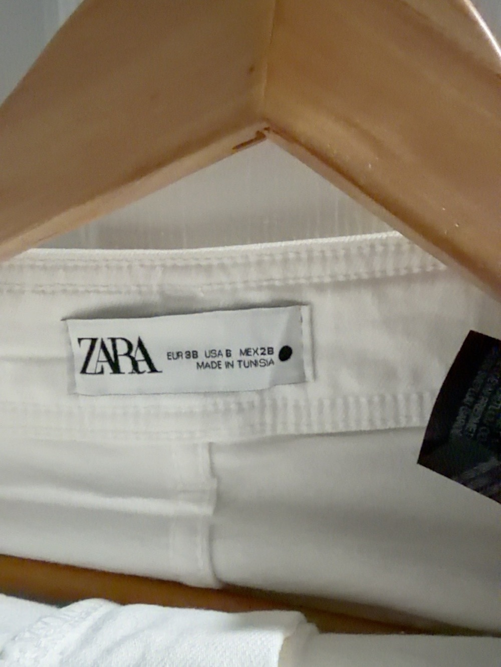 Zara Off-White The Marine Straight Jeans - Picture 4 of 5